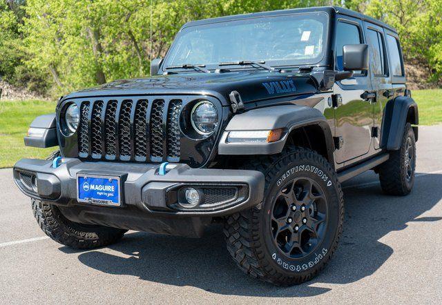 used 2023 Jeep Wrangler 4xe car, priced at $29,000