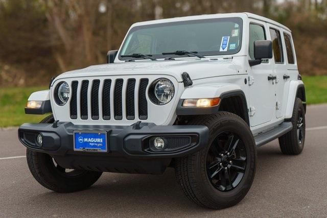 used 2020 Jeep Wrangler Unlimited car, priced at $22,499