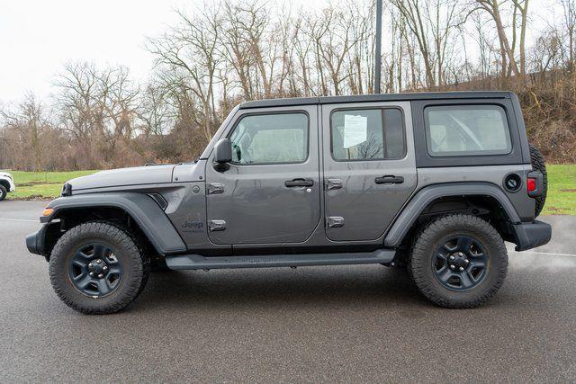 used 2022 Jeep Wrangler Unlimited car, priced at $28,000