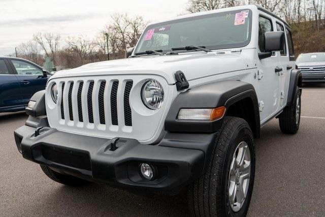 used 2021 Jeep Wrangler Unlimited car, priced at $28,999