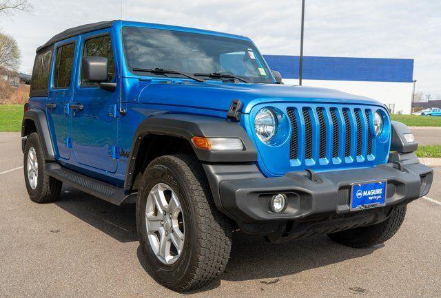 used 2022 Jeep Wrangler Unlimited car, priced at $28,999