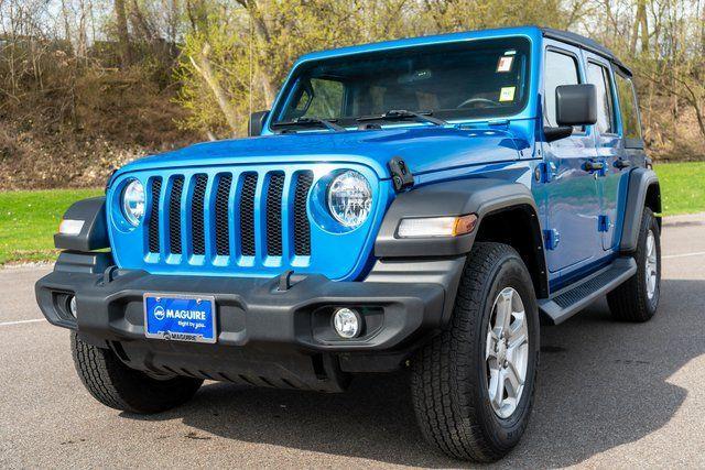 used 2022 Jeep Wrangler Unlimited car, priced at $28,999