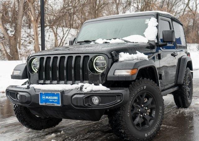 used 2022 Jeep Wrangler car, priced at $27,499