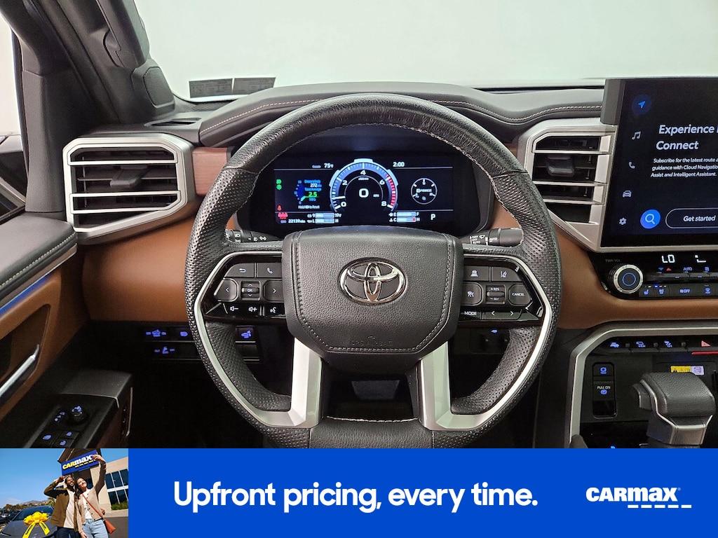 used 2023 Toyota Tundra car, priced at $51,998