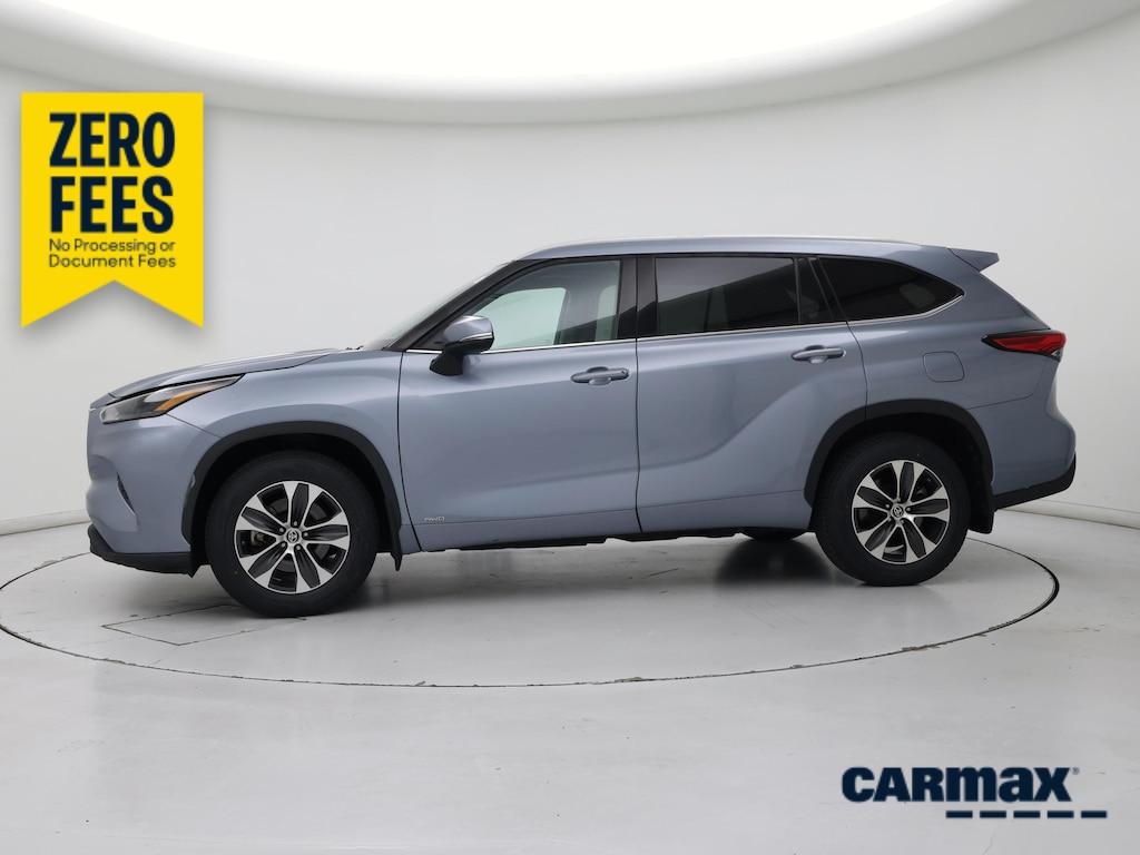 used 2022 Toyota Highlander Hybrid car, priced at $36,998