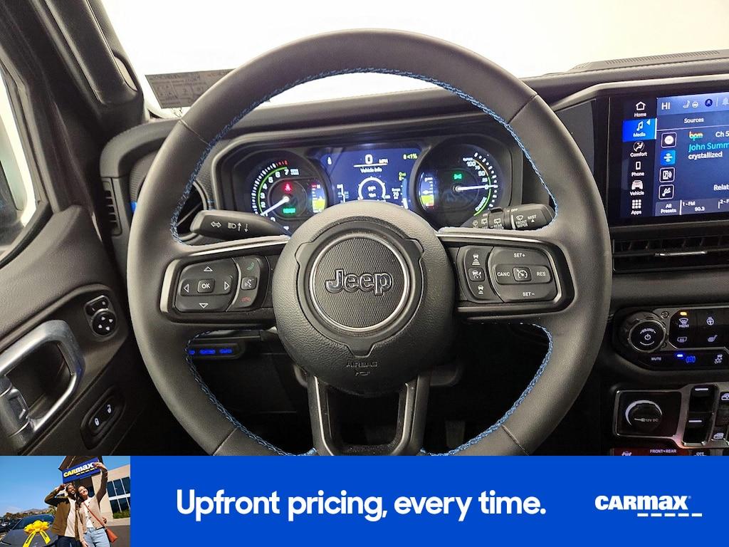 used 2024 Jeep Wrangler 4xe car, priced at $40,998
