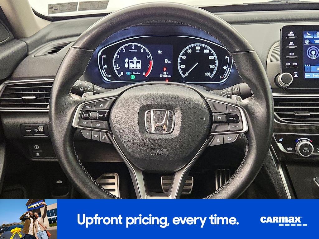 used 2022 Honda Accord car, priced at $23,998