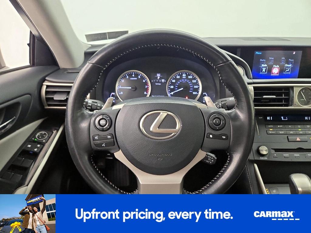 used 2016 Lexus IS 300 car, priced at $19,998
