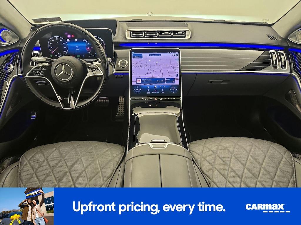 used 2021 Mercedes-Benz S-Class car, priced at $64,998