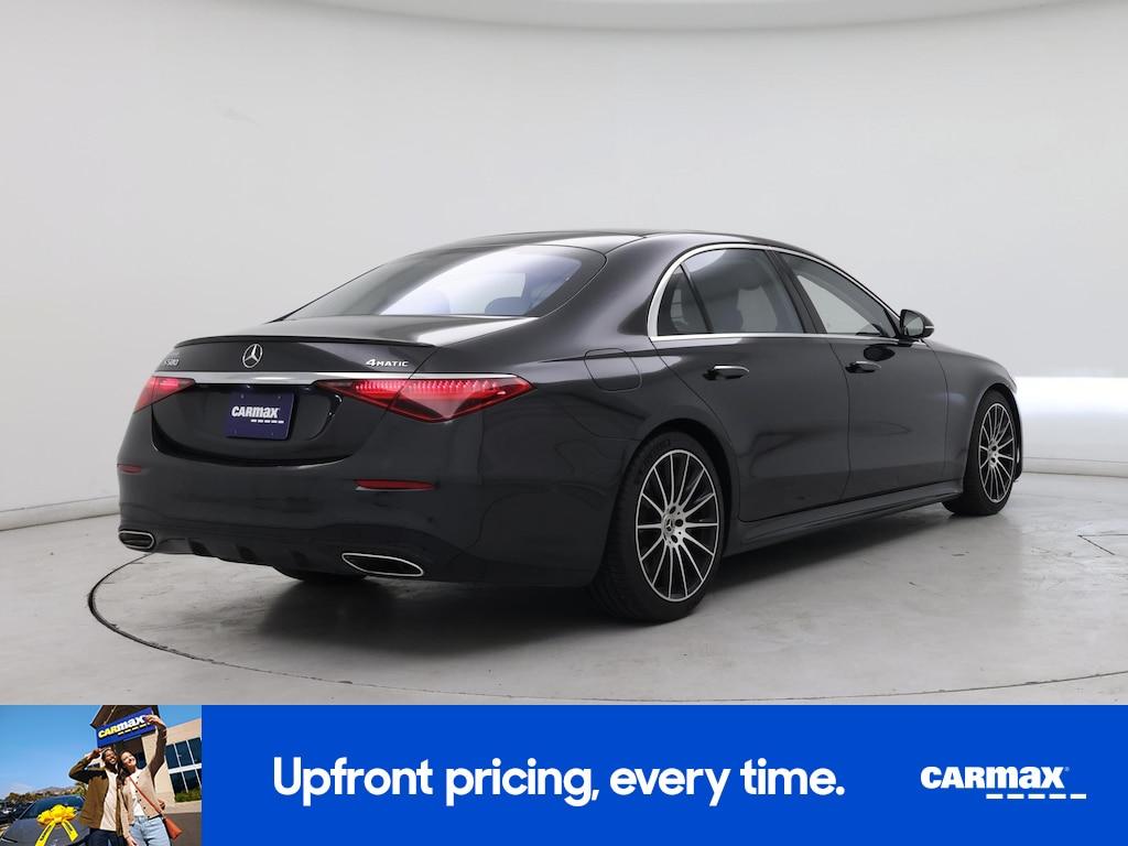 used 2021 Mercedes-Benz S-Class car, priced at $64,998