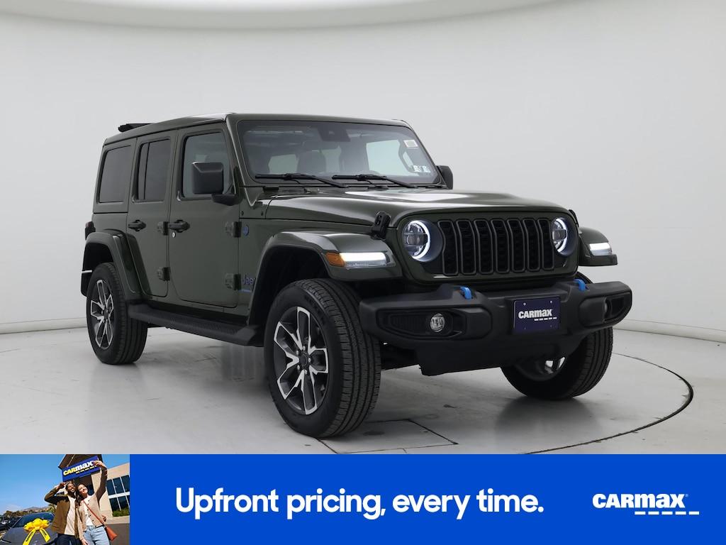 used 2024 Jeep Wrangler 4xe car, priced at $34,998