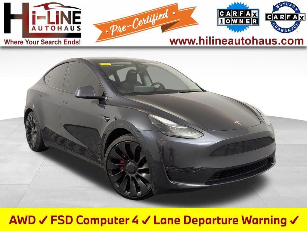 used 2025 Tesla Model Y car, priced at $41,500