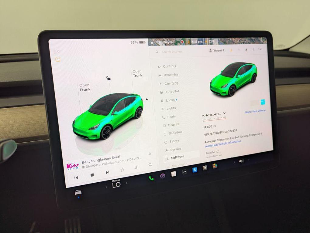 used 2025 Tesla Model Y car, priced at $41,500