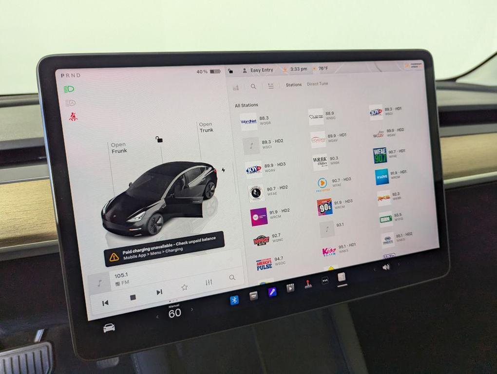 used 2023 Tesla Model 3 car, priced at $22,986