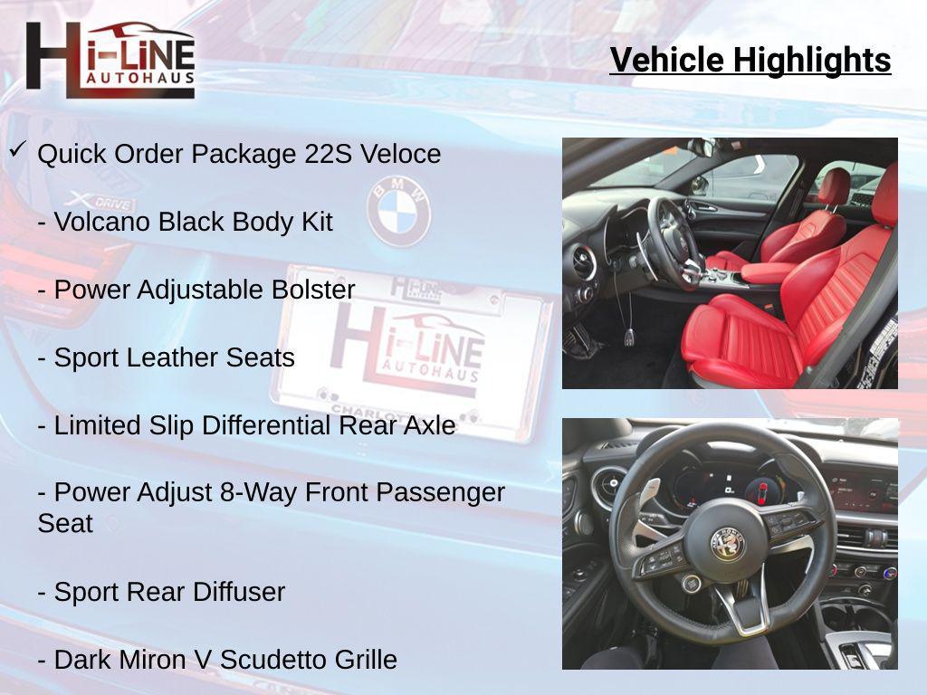 used 2024 Alfa Romeo Stelvio car, priced at $35,854