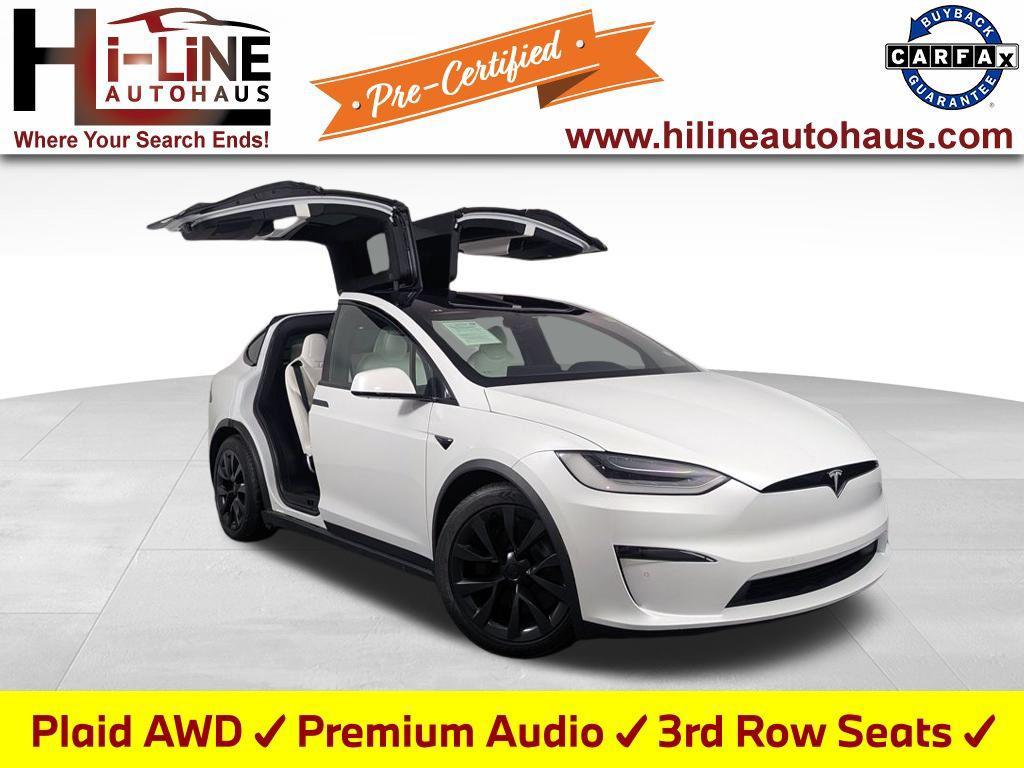 used 2022 Tesla Model X car, priced at $63,500