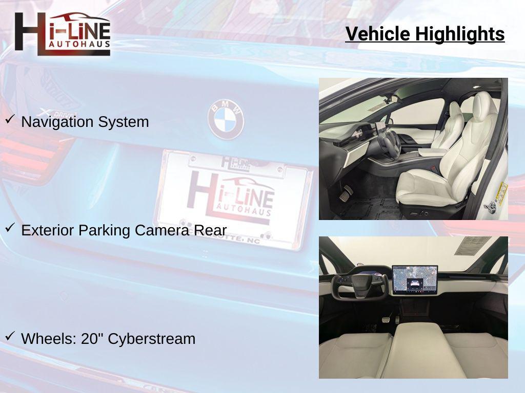 used 2022 Tesla Model X car, priced at $63,500