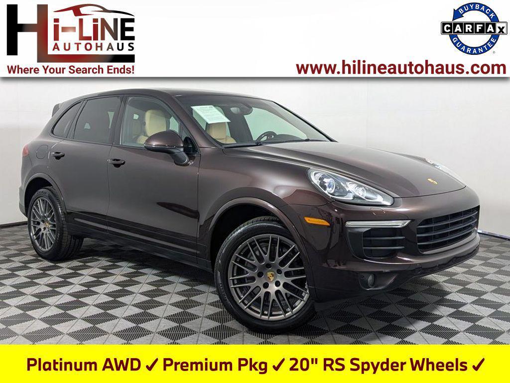 used 2017 Porsche Cayenne car, priced at $18,349