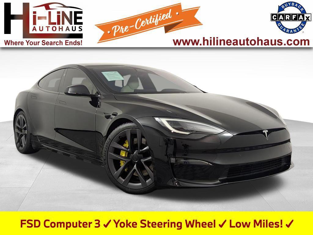 used 2022 Tesla Model S car, priced at $59,750