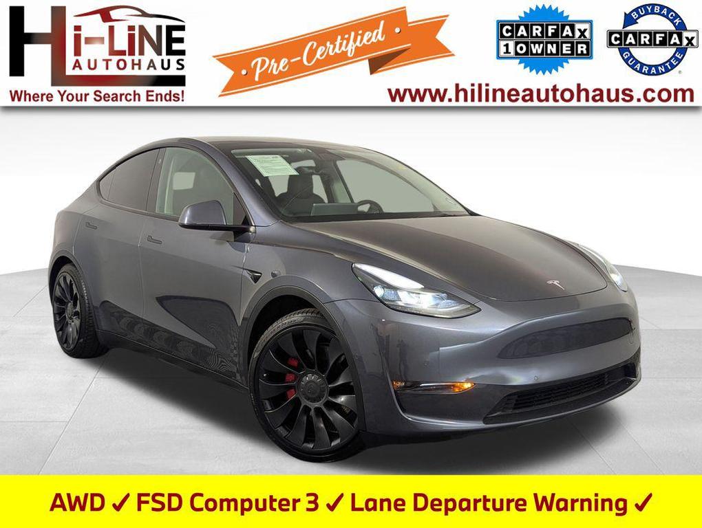 used 2022 Tesla Model Y car, priced at $30,500