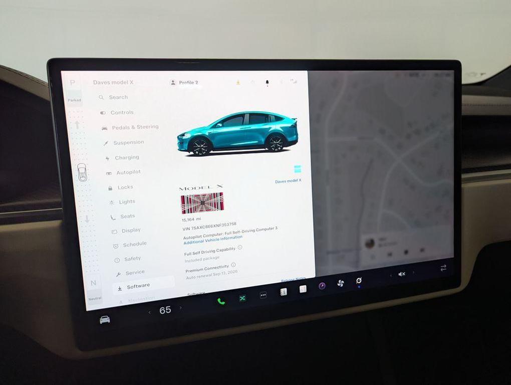 used 2022 Tesla Model X car, priced at $69,000