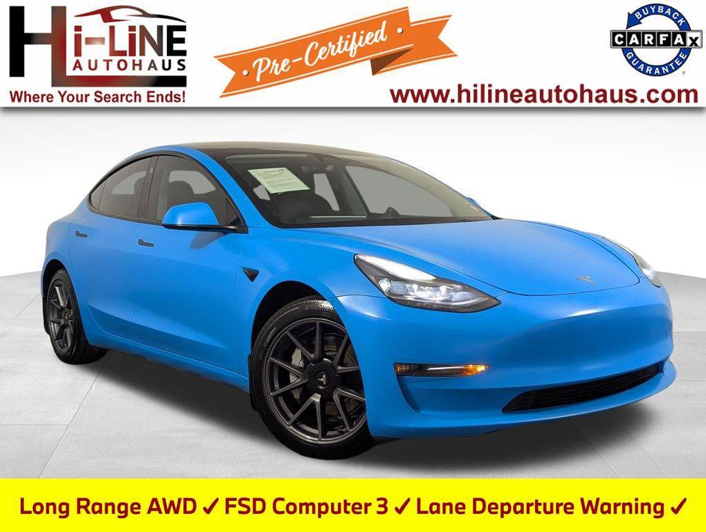 used 2022 Tesla Model 3 car, priced at $26,686