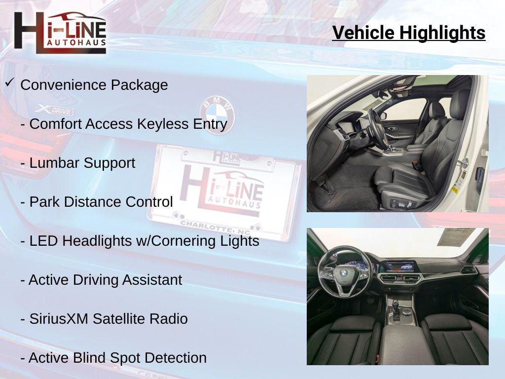 used 2020 BMW 330 car, priced at $19,750