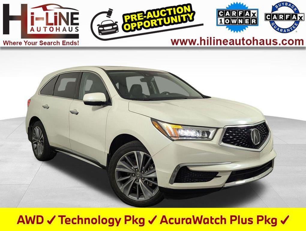 used 2018 Acura MDX car, priced at $18,655