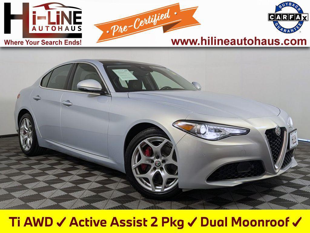 used 2021 Alfa Romeo Giulia car, priced at $21,465