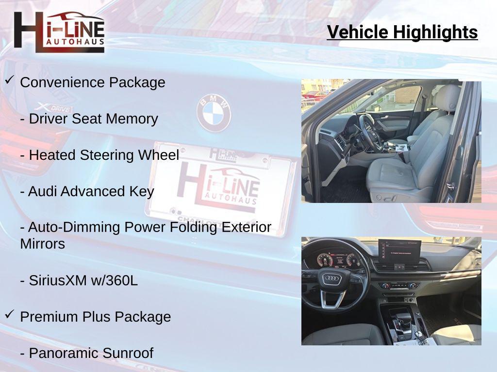 used 2023 Audi Q5 car, priced at $31,350