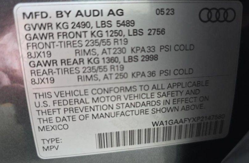 used 2023 Audi Q5 car, priced at $32,431
