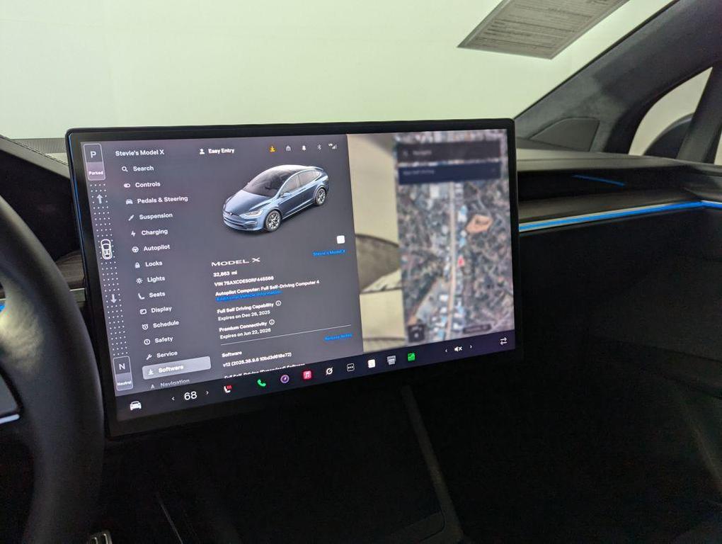 used 2024 Tesla Model X car, priced at $62,994