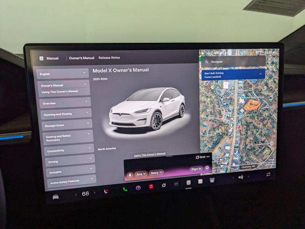 used 2024 Tesla Model X car, priced at $62,994