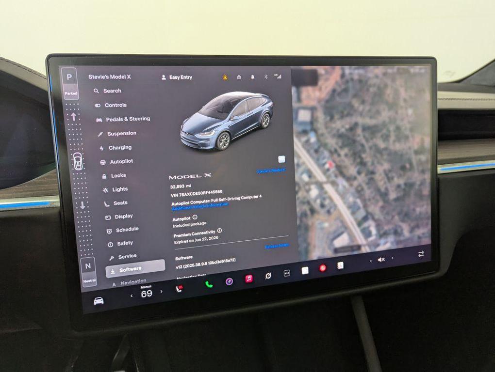 used 2024 Tesla Model X car, priced at $62,721