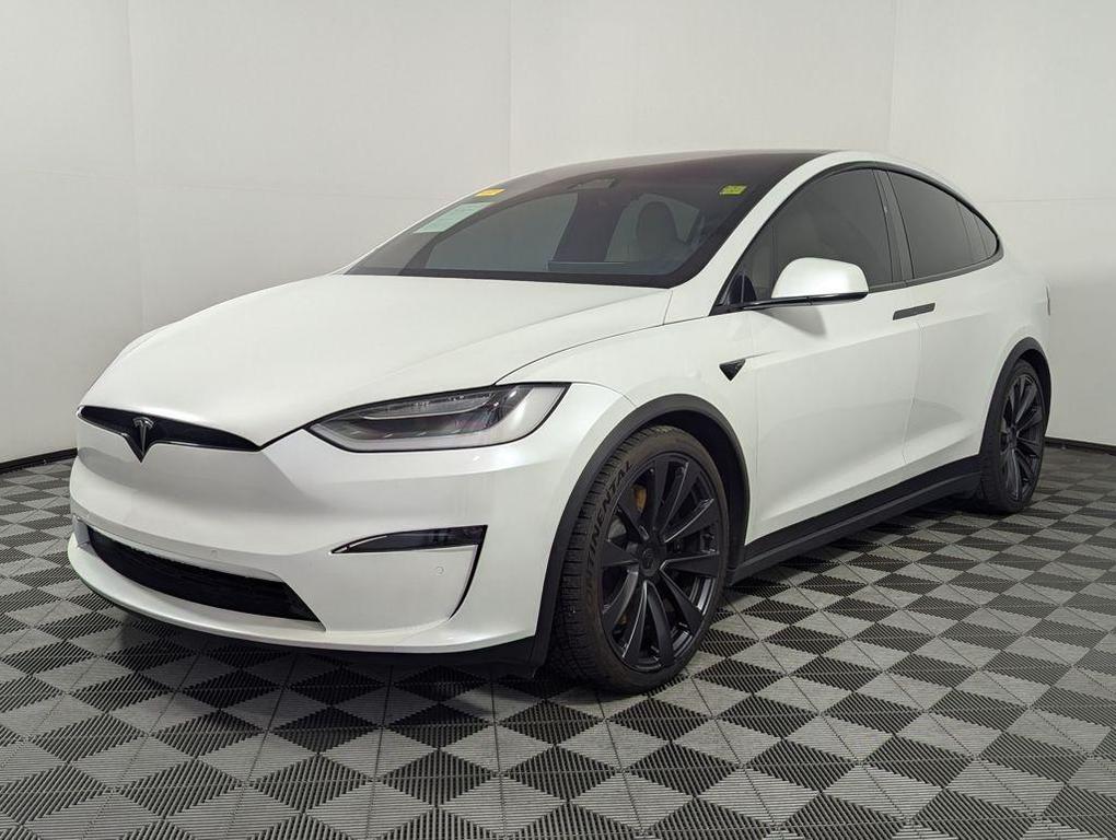 used 2022 Tesla Model X car, priced at $53,182