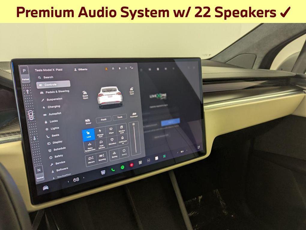 used 2022 Tesla Model X car, priced at $54,000