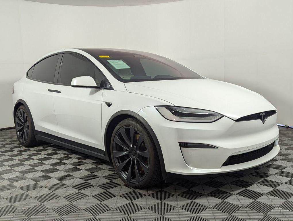 used 2022 Tesla Model X car, priced at $53,182