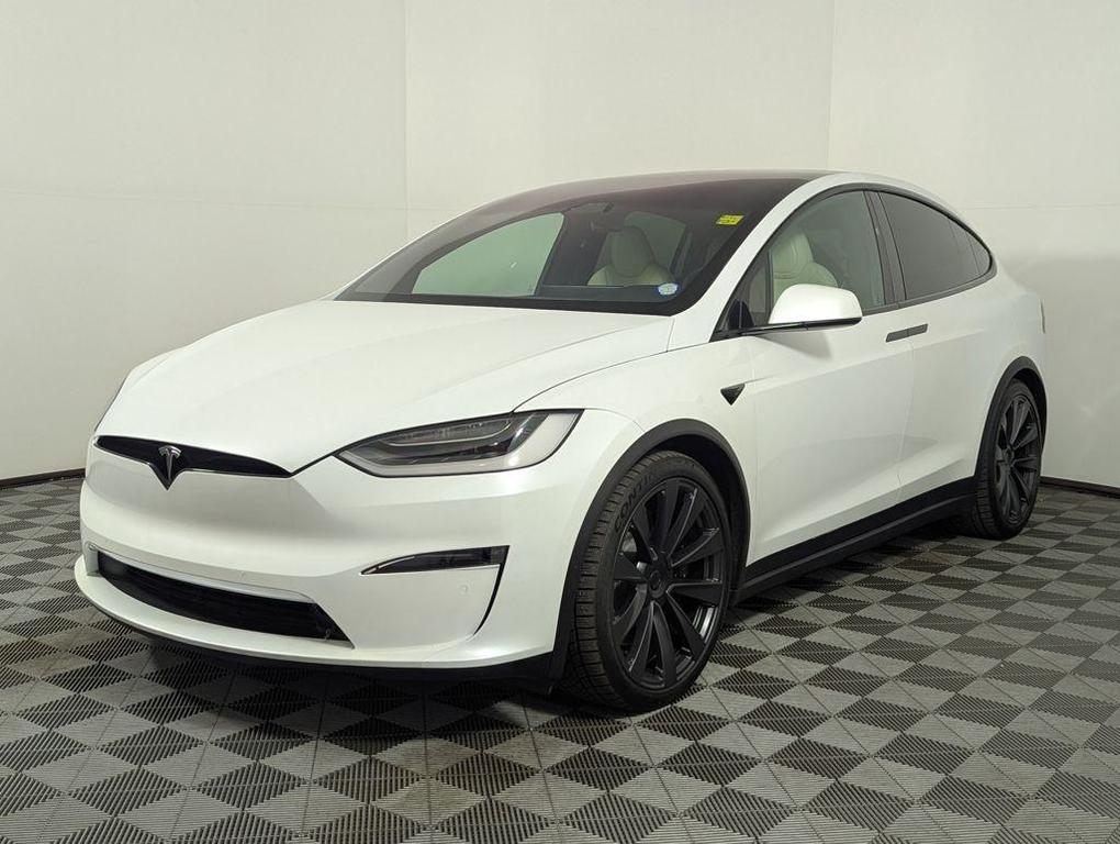 used 2022 Tesla Model X car, priced at $54,000