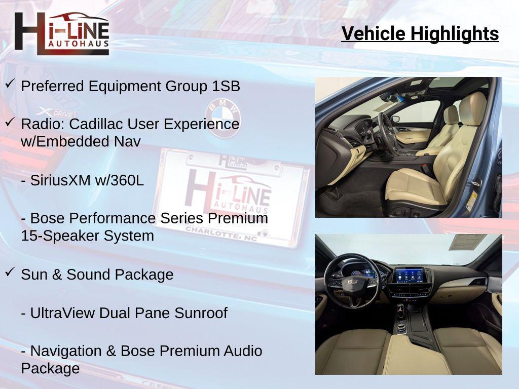 used 2023 Cadillac CT5 car