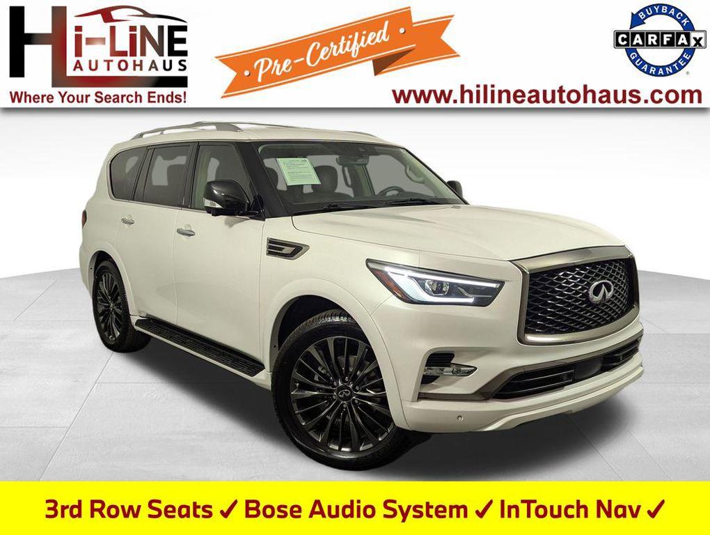 used 2021 INFINITI QX80 car, priced at $37,500