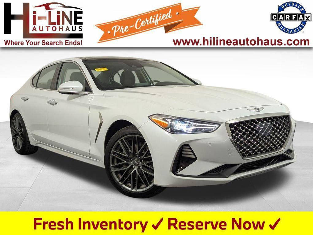 used 2019 Genesis G70 car, priced at $19,500