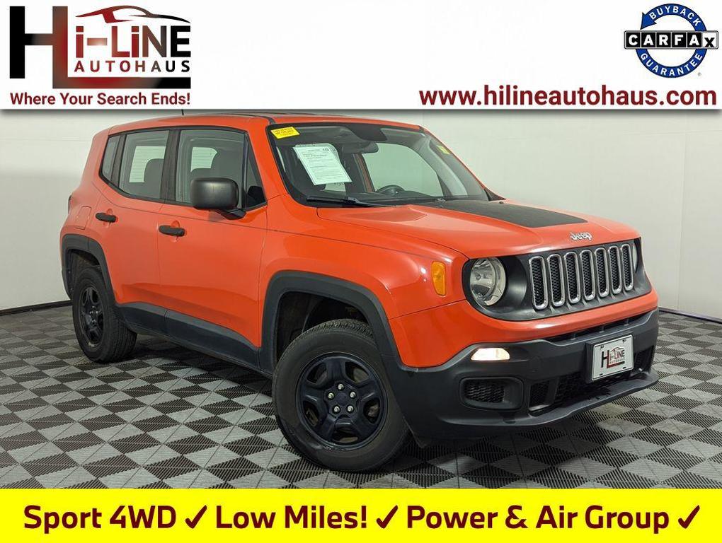 used 2018 Jeep Renegade car, priced at $11,991