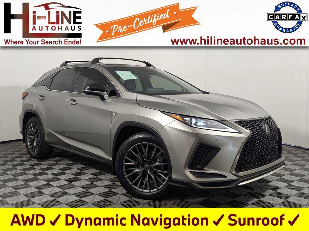 used 2022 Lexus RX 350 car, priced at $36,397
