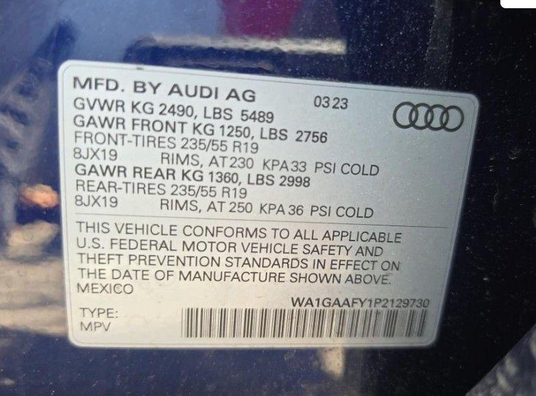 used 2023 Audi Q5 car