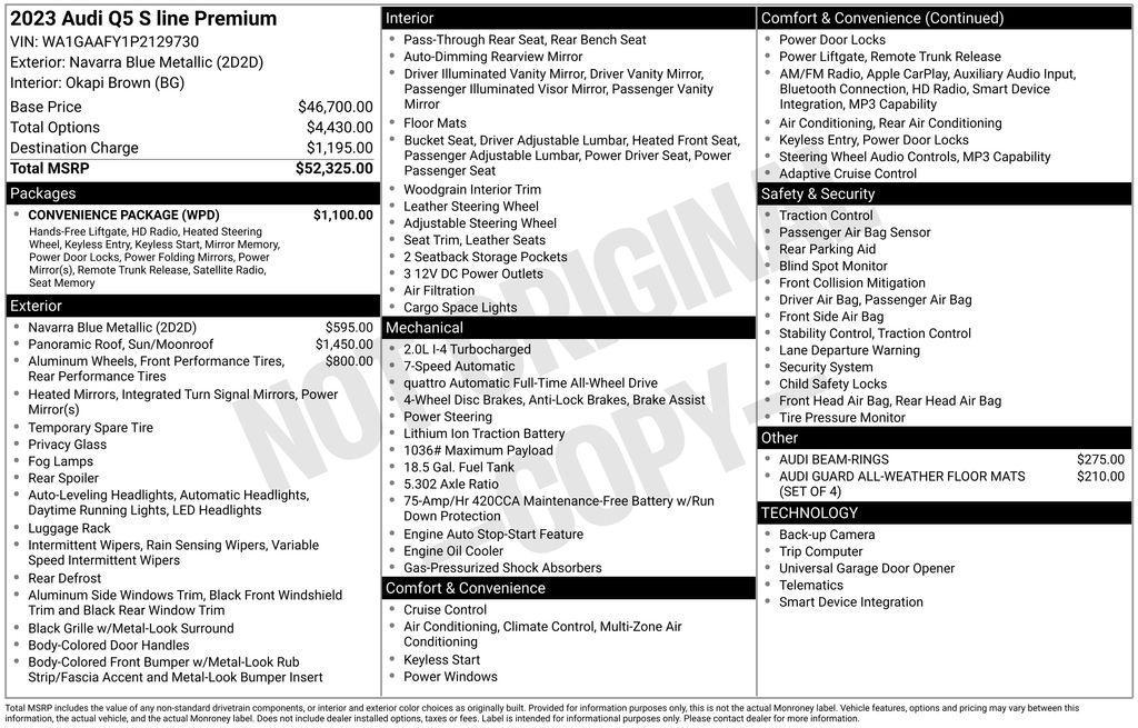 used 2023 Audi Q5 car