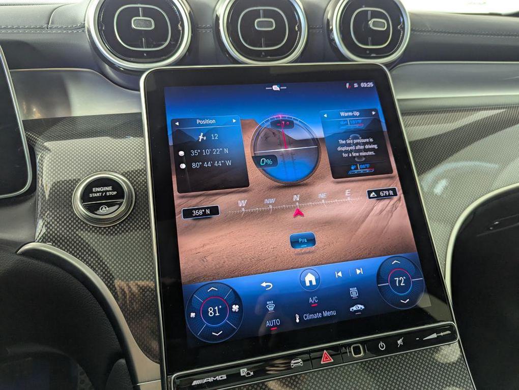 used 2025 Mercedes-Benz AMG GLC 43 car, priced at $58,500