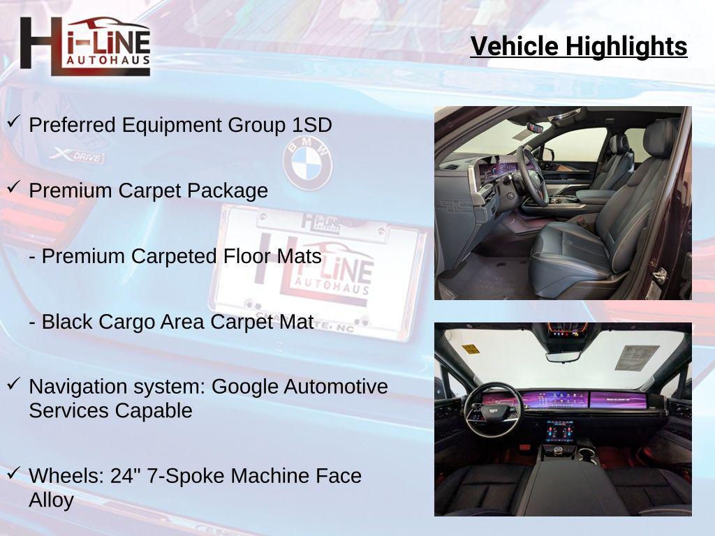 used 2025 Cadillac Escalade IQ car, priced at $105,868
