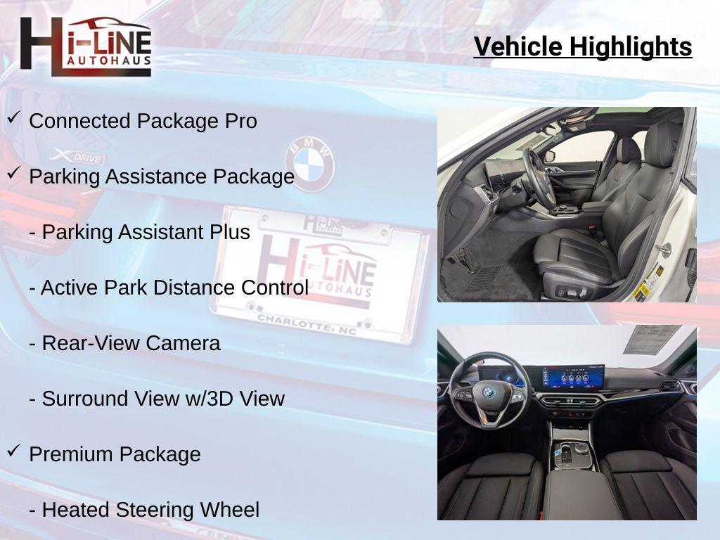 used 2023 BMW i4 Gran Coupe car, priced at $32,000