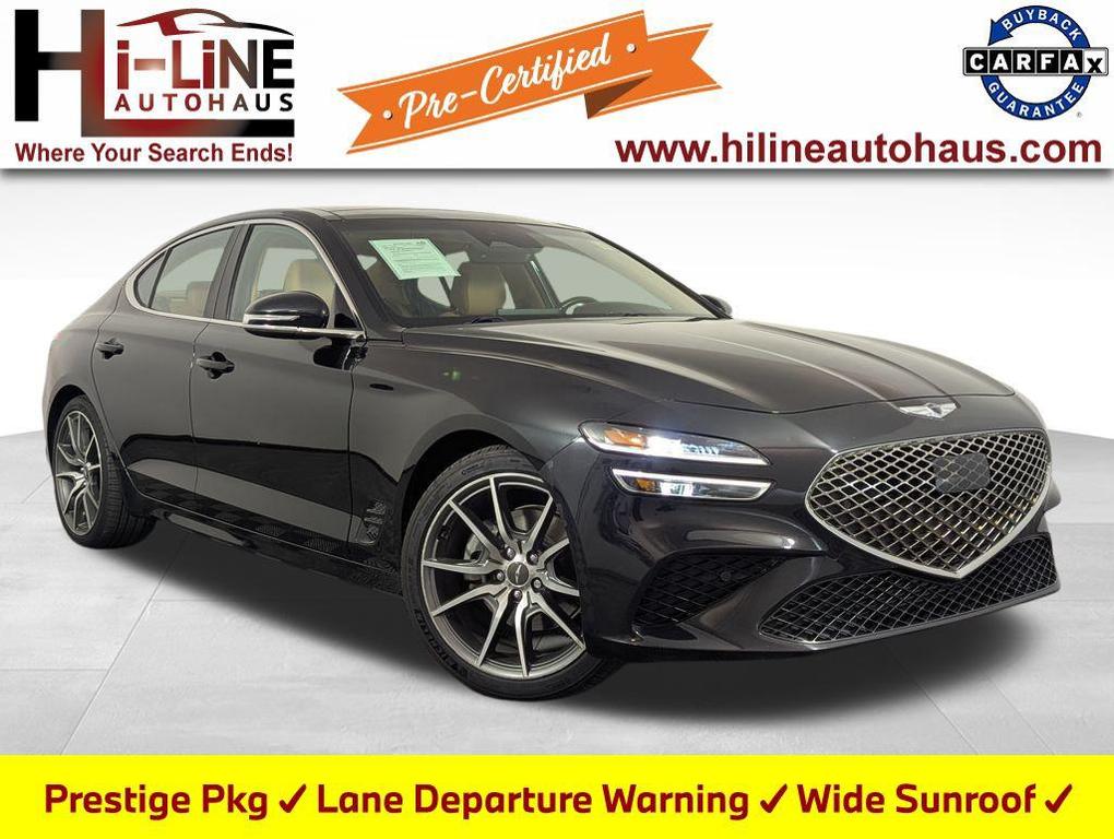 used 2022 Genesis G70 car, priced at $24,500