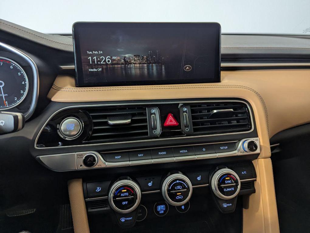 used 2022 Genesis G70 car, priced at $24,500